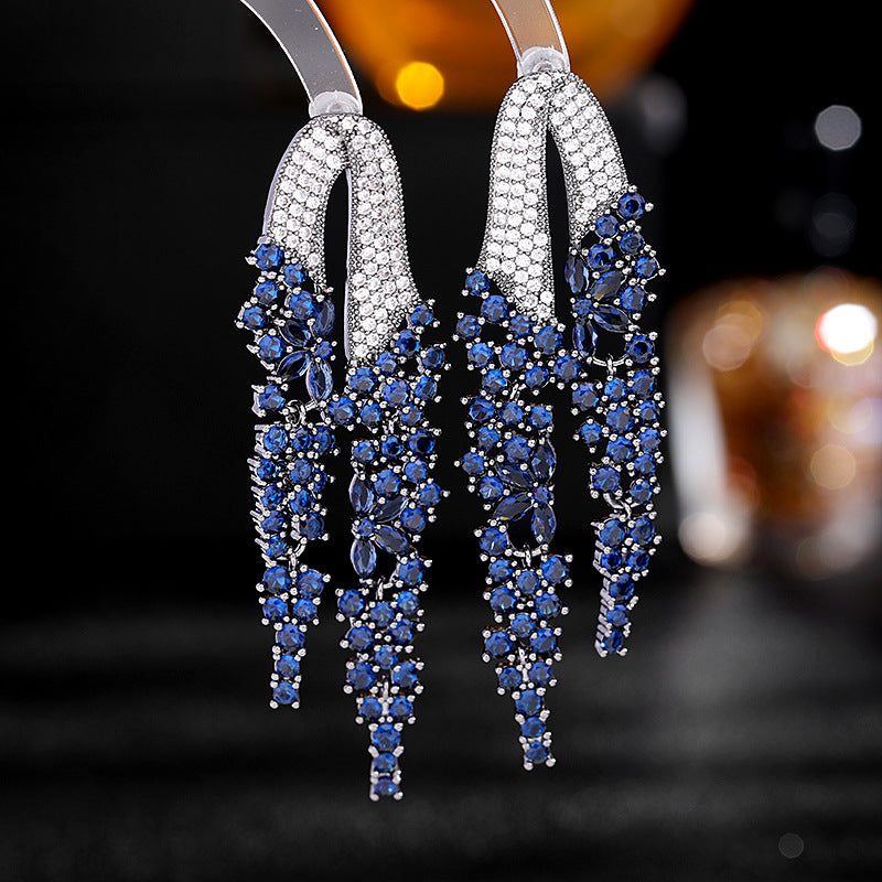 French Elegant Long Earrings