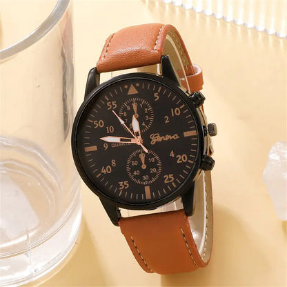 New Men's Watch Luxury Watch Set