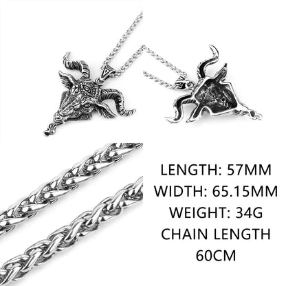 Stainless Steel Viking Necklace