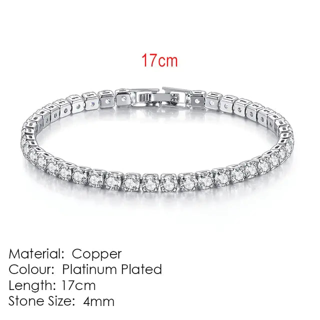 Fashion Multicolor Tennis Bracelet For Women