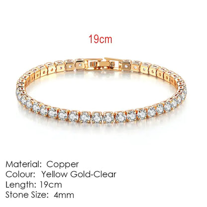 Fashion Multicolor Tennis Bracelet For Women